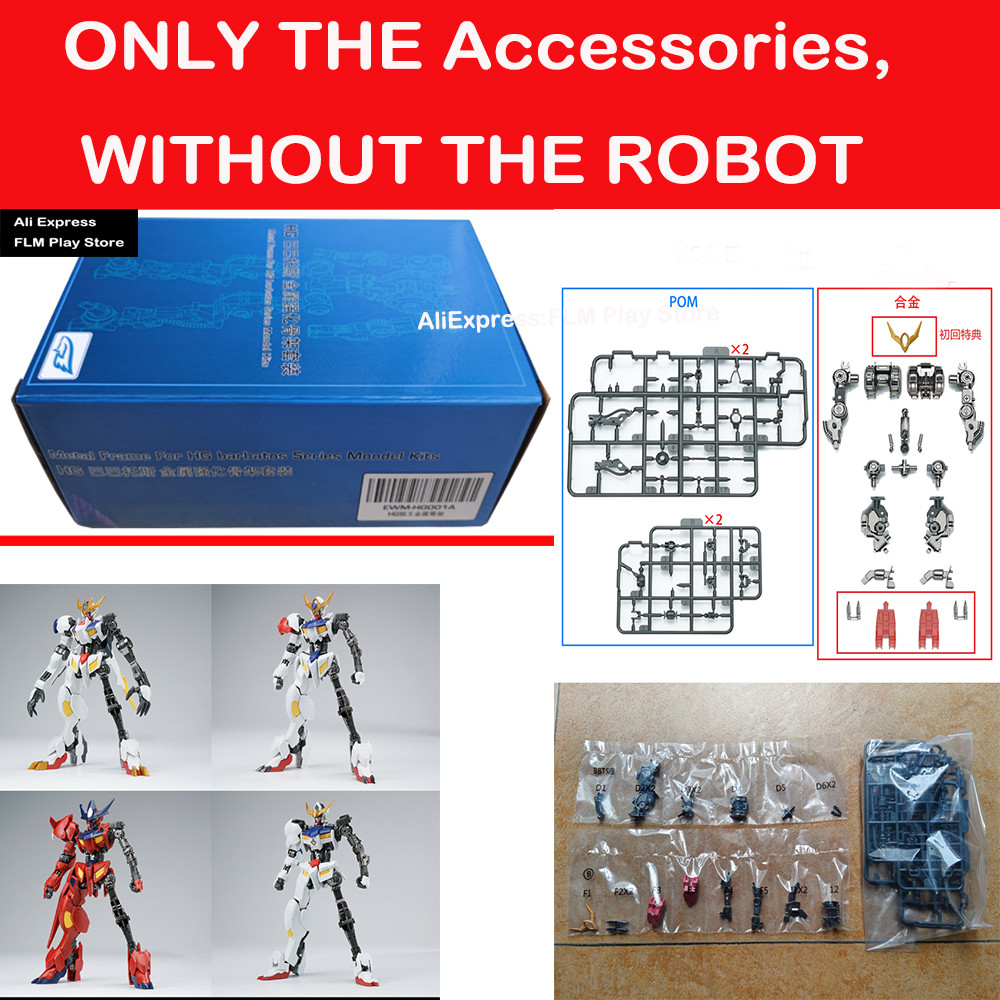  New Frame Upgrade Kit for EW HG 1/144 Barbatos GD Iron Blood MR Soul Style Wolf King Sirius