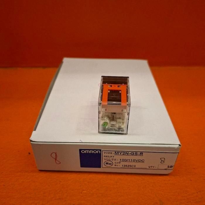RELAY MY2N-GS-R-110VDC/RELAY MY2N-GS-R-110 VDC OMRON ORIGINAL