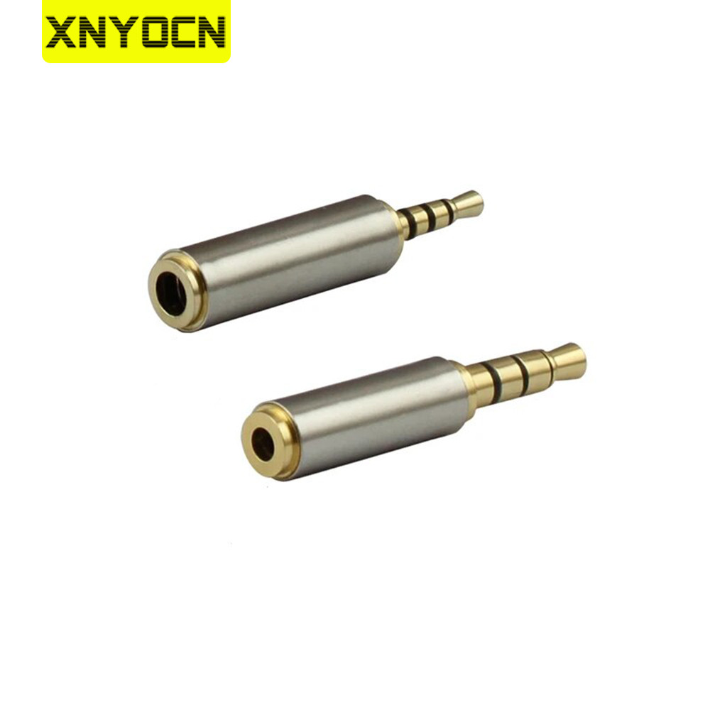 Xnyocn Aux Cable Converter 3.5mm to 2.5mm / 2.5 mm to 3.5 mm Adapter Converter Stereo Audio