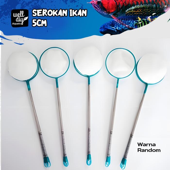 Serokan Saringan Seser Ikan Kutir Kutu AirJentik Artemia Daphnia Gagang Bambu