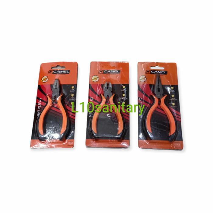 Tang MINI CAMEL / Tang Kombinasi Potong Lancip MINI CAMEL 4.5" Inch