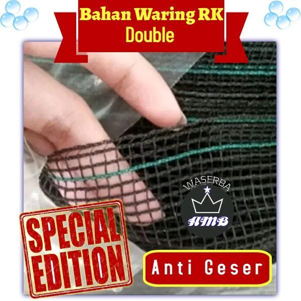 wkgw- Keramba Ikan Bahan Waring Karamba Jaring Ikan Ukuran 2M X 1M X 50Cm Pancing Umpan