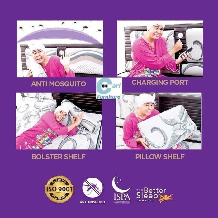 Springbed Ocean Angel Ortto 180X200 (Kasur Only) #Carifurniture