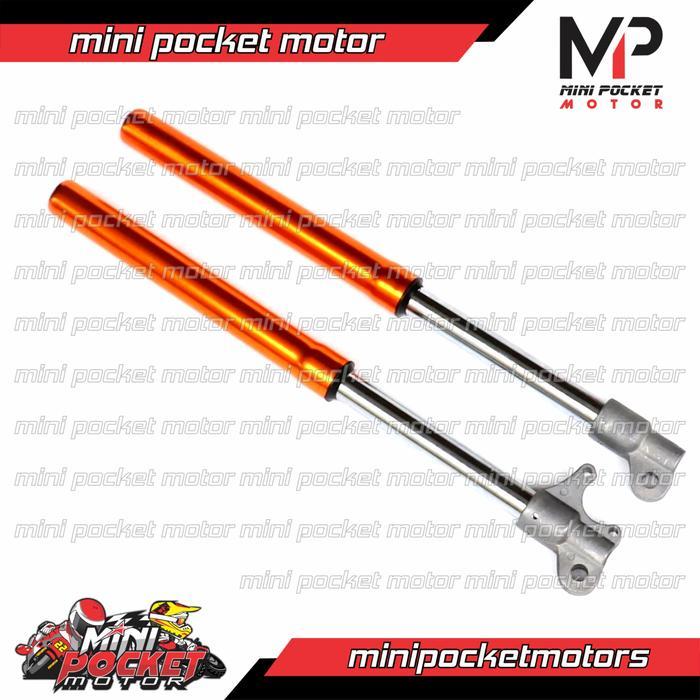 Shock Depan Motor Mini Trail 49Cc 50Cc Usd ( Upside Down ) Mesin Tarik