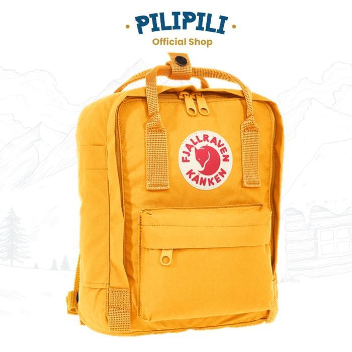 Tas Ransel Fjallraven Kanken Mini ORIGINAL Warm yellow
