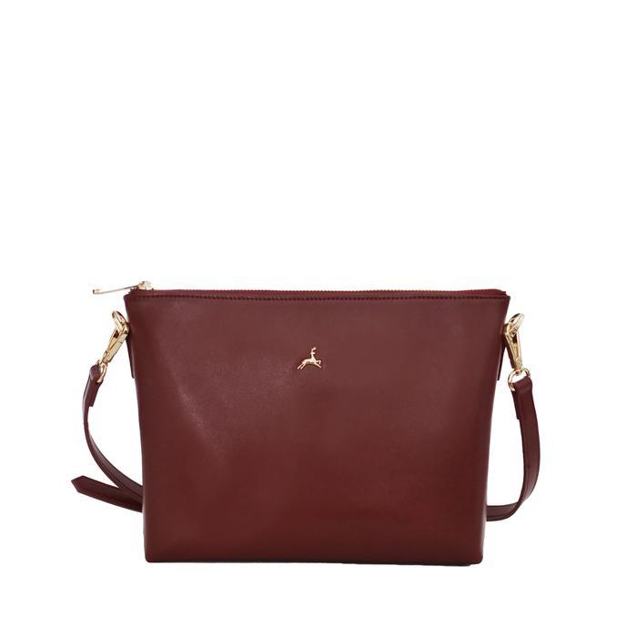 Povilo Milan Sling Bag Burgundy