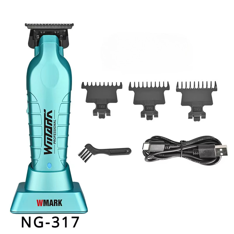2024 NEW WMARK NG-317 Professional Hair Detail Trimmer for Men , Electric Hair Clipper with DLC