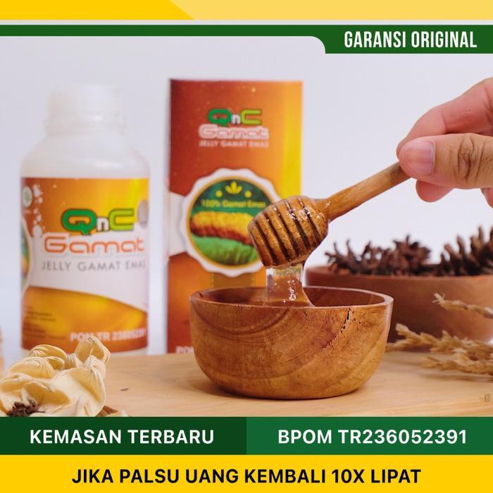 r5gf- Qnc Jelly Gamat Mas Teripang Isi 300Ml