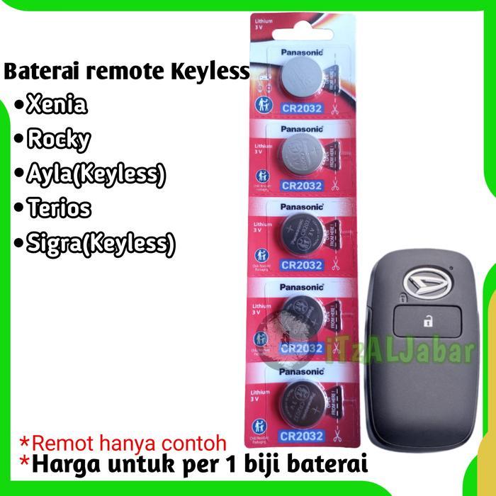 Baterai remote mobil Daihatsu XENIA ROCKY Battery remot keyless AYLA