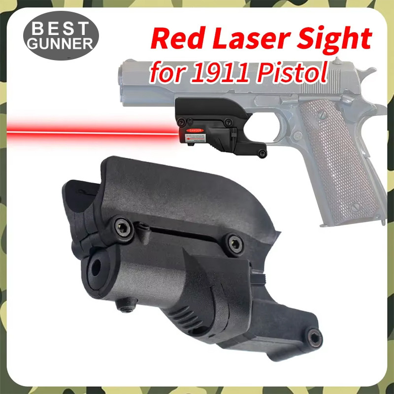 BEST PRICE PPT Tactical Red Dot Laser Sight for Colt 1911 Pistol Handgun Hunting Accessories 4.95mW 