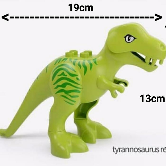 Terlaris Duplo Animal minifigure Dinosaurus T Rex Lego dino kw T-Rex SALE