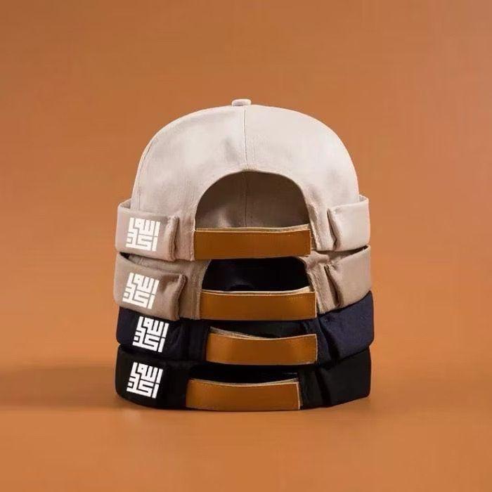 Topi Peci Mikihat Kaligrafi Pria Tarabahkahla Muslim Dewasa Kopiah Songkok