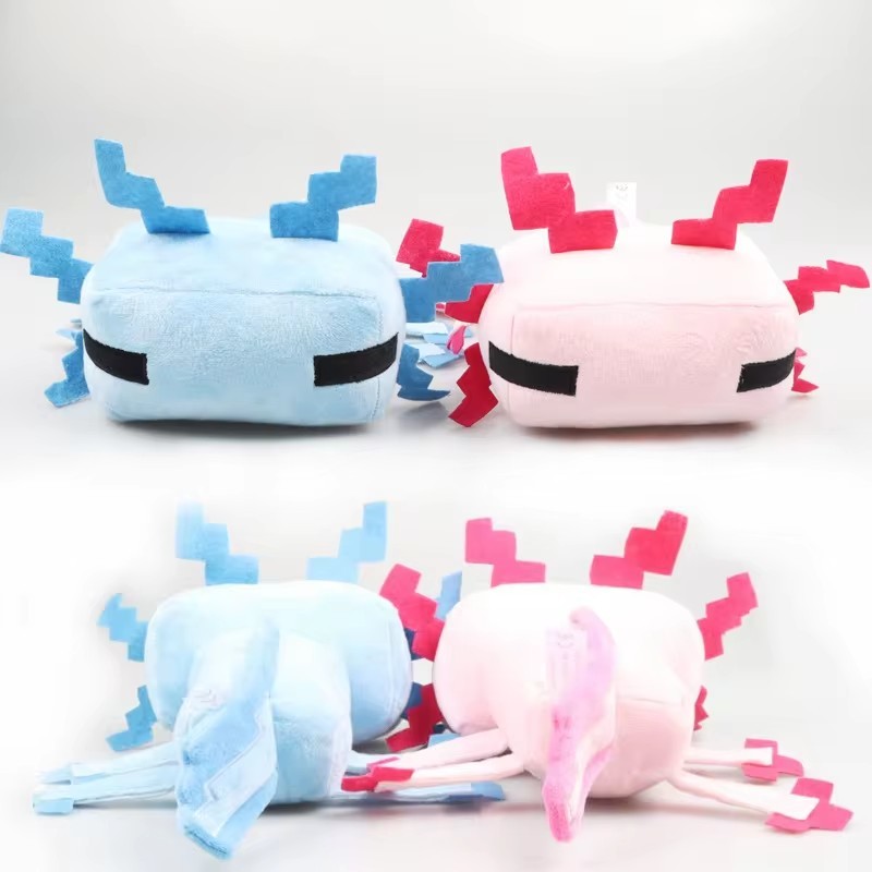 30Cm Blue Axolotl Soft Ie Animal Axolotl Doll Cartoon Character Toys Kids Baby Chlidren Christmas