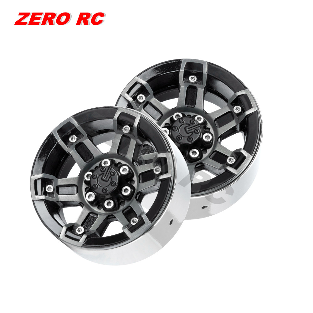 RC 1/10 OFF-ROAD Truck Wheels ALLOY Heavy 1.9inch ROCK CRAWLER BEADLOCK WHEEL RIM Fit AXIAL SCX10 II