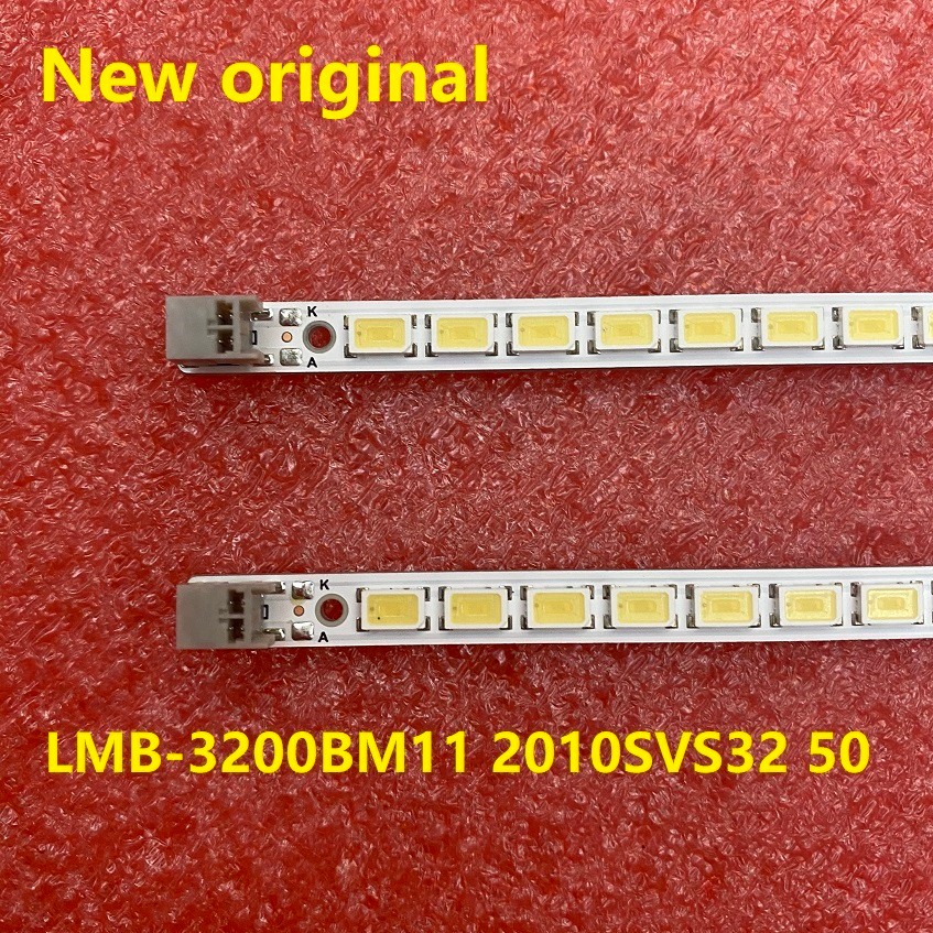 2pcs LED strip For  UE32C5000 UN32C4000 UE32C4000 LJ64-02409A 02409B LMB-3200BM11 2010SVS32 50 T320H