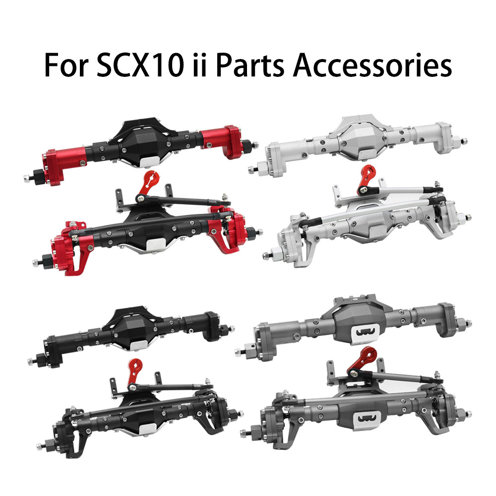 BDXRC SCX10 II Metal Aluminum Portal Axle Internal Drive Shaft Bearing Gear Set Hardened Steel Spare