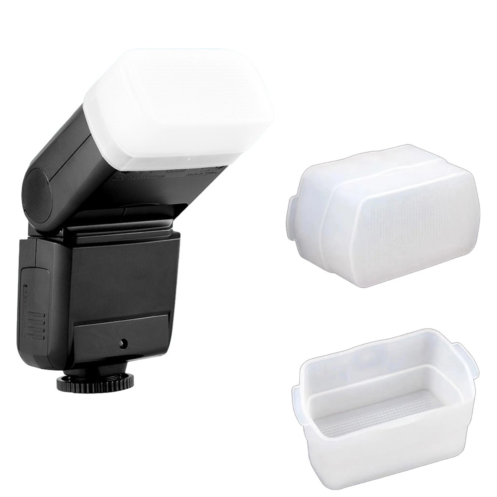 Flash Diffuser Dome Bounce Fit For Canon Speedlite 580Ex 580Ex Ii V850 860Ii Tt685 Tt600 Tt520Ii