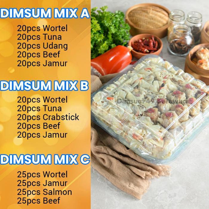 BIGSALE (FYP) DIMSUM 49 KARAWACI ISI 100 PCS HALAL HARGA BERSAHABAT