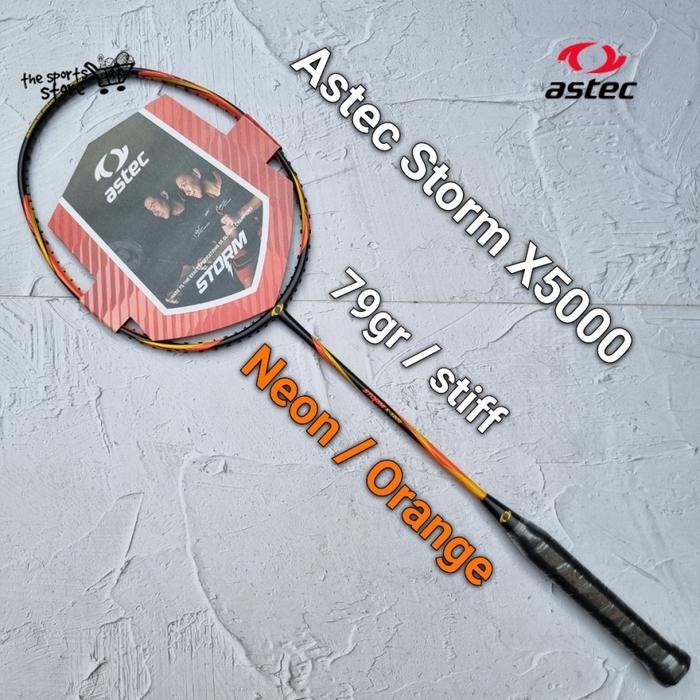 Raket Badminton Astec Storm X5000 5U/79g Bulutangkis