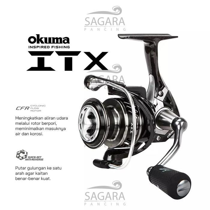 REEL OKUMA ITX REEL ULTRA LIGHT REEL UL REEL PANCING SPINNING POWER HANDLE