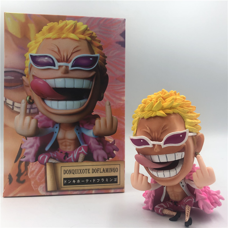 Naa One Piece Donquixote Doflamingo Q Sitting Despise Ver. Pvc Figures Op Luffy Zoro Ace Sanji Robin