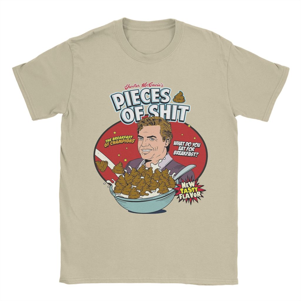 Oversized T-Shirt Happy Gilmore Shooter Mcgavin Cotton T Shirts Fashion Tshirt for Men's Summer Y2K