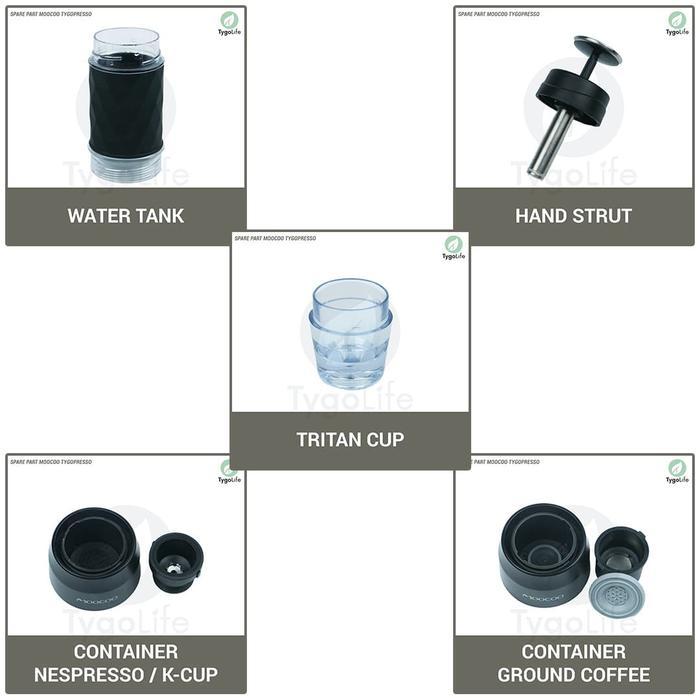 fiek- Spare Part Moocoo Tygopresso Manual Espresso Maker Portable Coffee