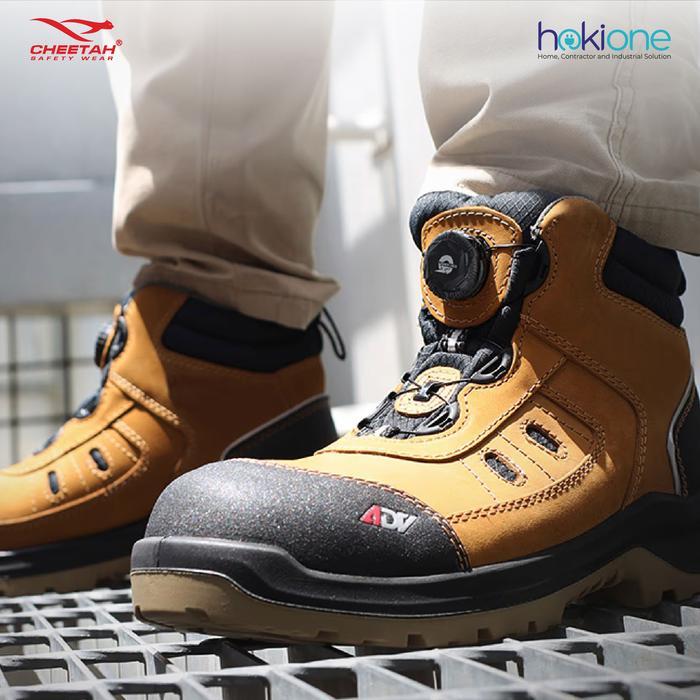 Cheetah Safety Shoes Adv Jubatus Sand 6112 K - Sepatu Safety Adv