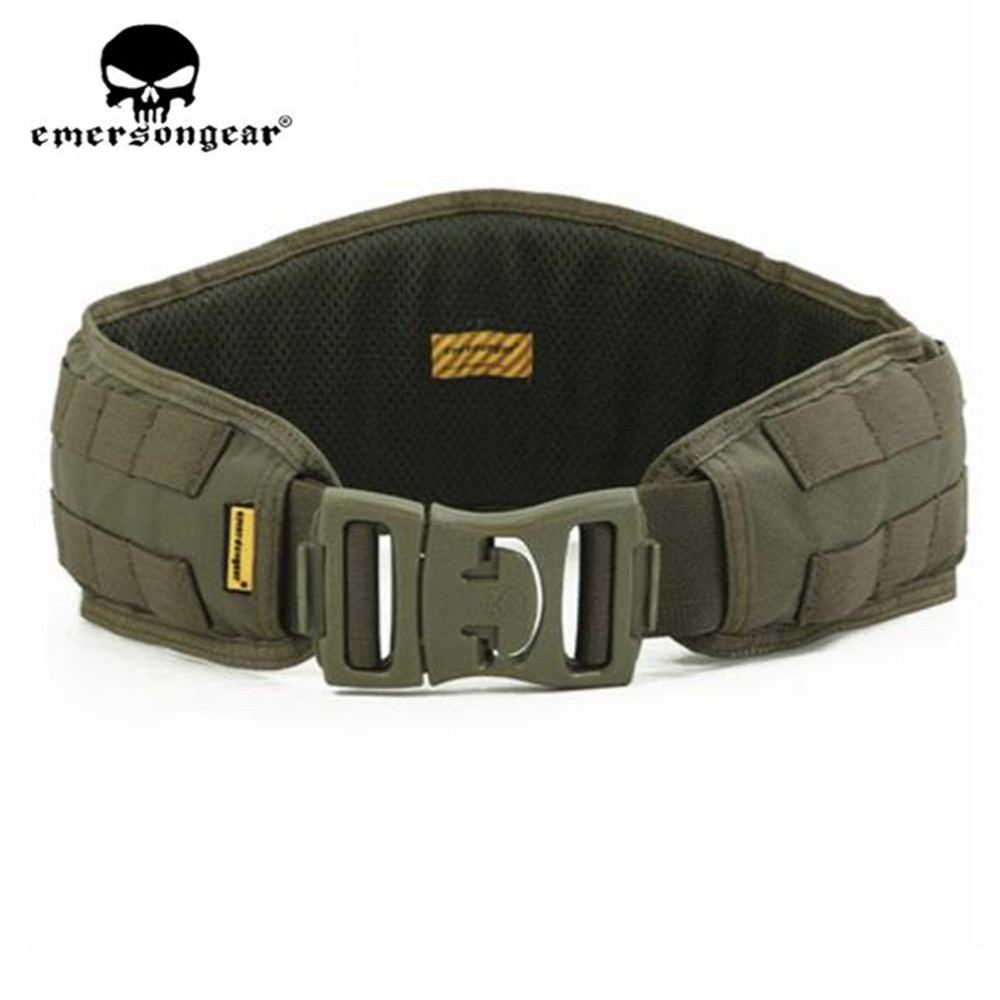 Emerson Padded Waist Belt Molle Airsoft Combat Waistband Tactical Belt