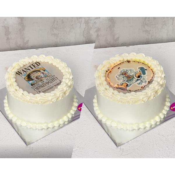 Momolin Bakery Kue Ultah Burnaway Cake - Kue VIRAL - Birthday Cake