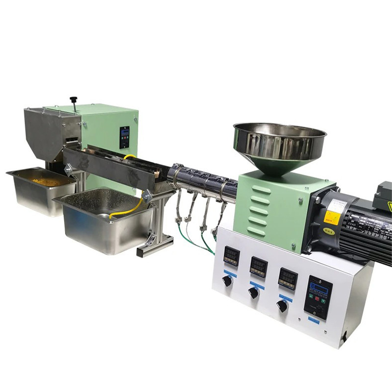 Desktop small granulator laboratory plastic single screw extrusion granulation masterbatch machine