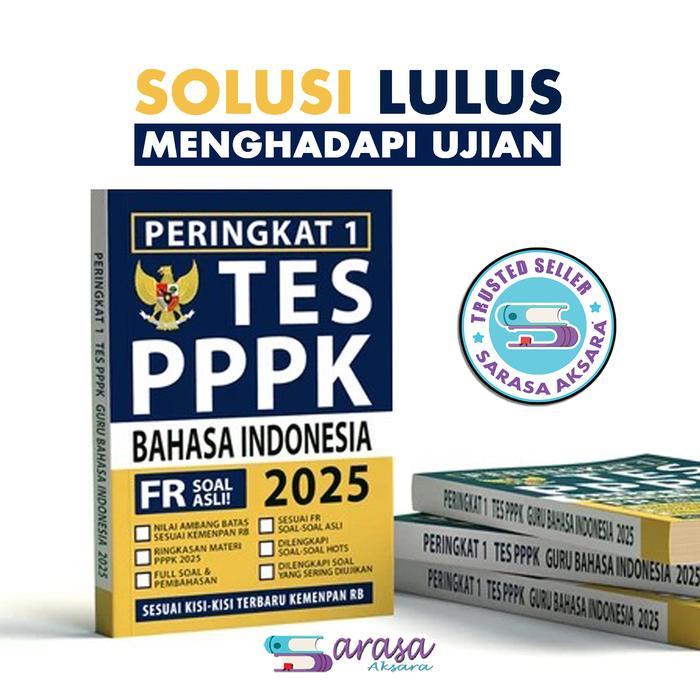 Buku Peringkat 1 Pppk Guru Bahasa Indonesia 2024 Terlengkap