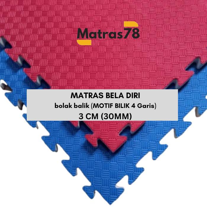 2n5h- Matras Bela Diri 3Cm Silat Taekwondo Wingchun Karate