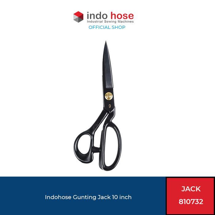 Gunting Bahan Kain Jahit Tajam Jack 810732 - 10 Inch Original