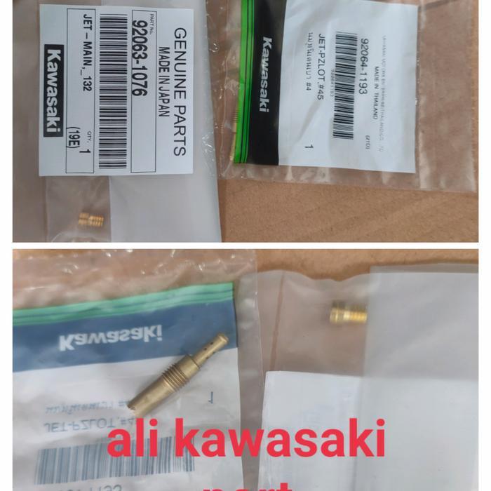 Pilot Jet 45 Main Jet 138 Pj 45 Mj 138 Pwl 26 Ninja R Ss Kis Original