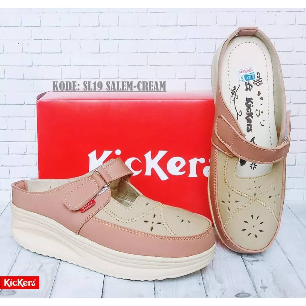 Husnia Amala - PROMO SEPATU SANDAL WEDGES WANITA 2022 (COD) / Sandal Wanita Bagus/ Sendal hak selop 