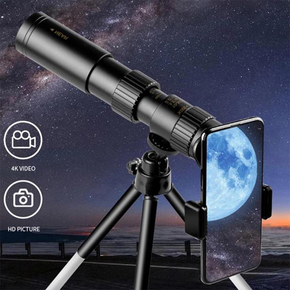 Professional Monocular Telescope Powerful Binoculars With Tripod&Phone Holder For Camping Travel
