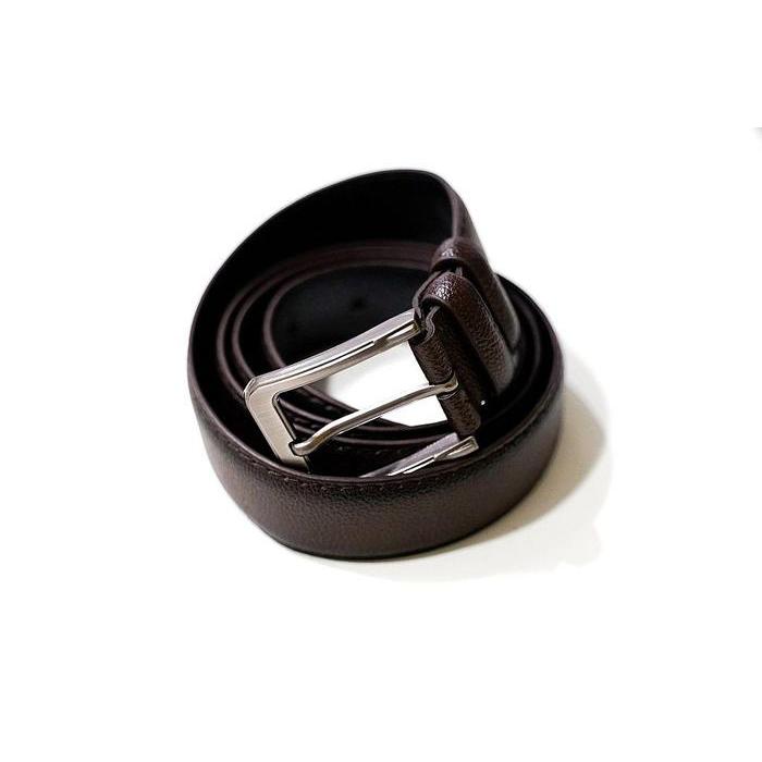 4ijp- Ikat Pinggang Kulit Warna Coklat Tua Ban Pinggang Belt Sabuk Kulit B