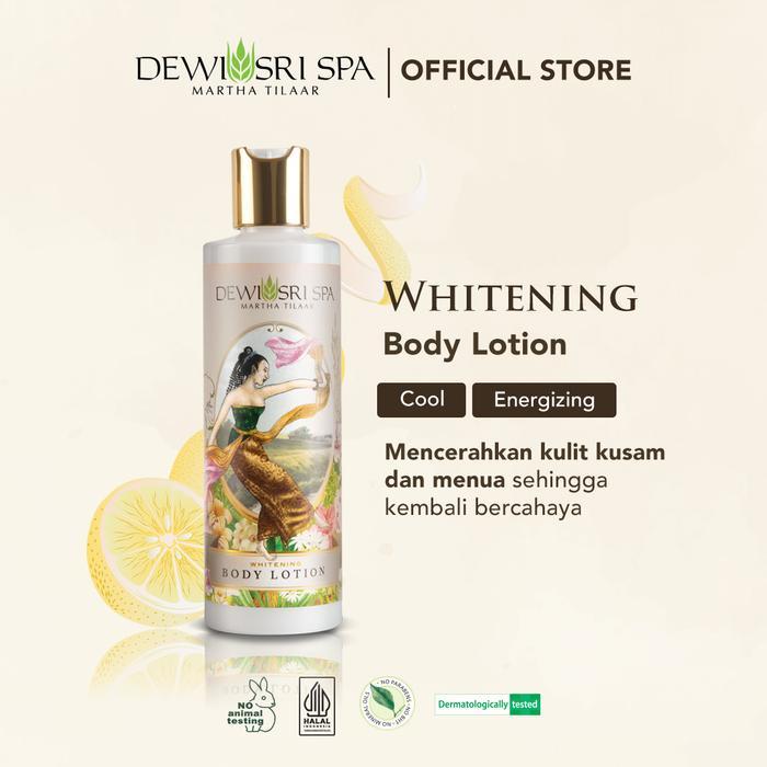 75r2- Dewi Sri Spa Whitening Body Lotion 250 Ml