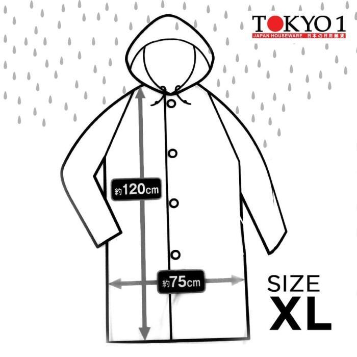 egwq- Tokyo 1 Jas Hujan Rain Coat Xl (296602)