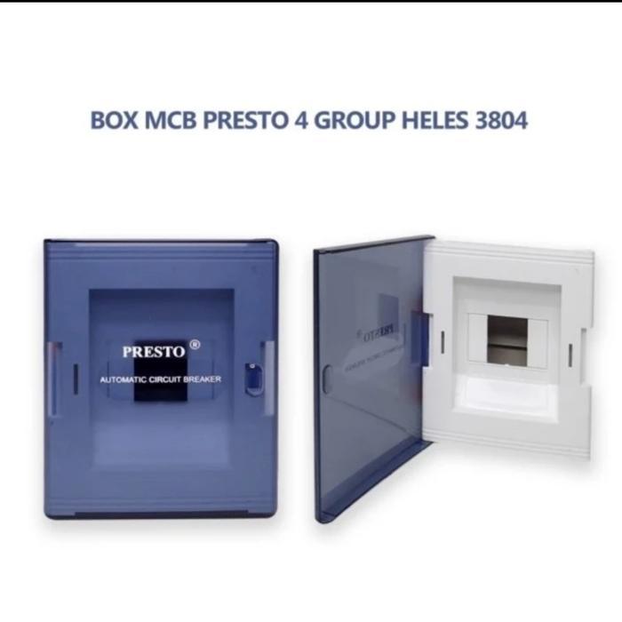 Ready Fuse Box Inbow / Box Mcb 4 Grup Presto 3804