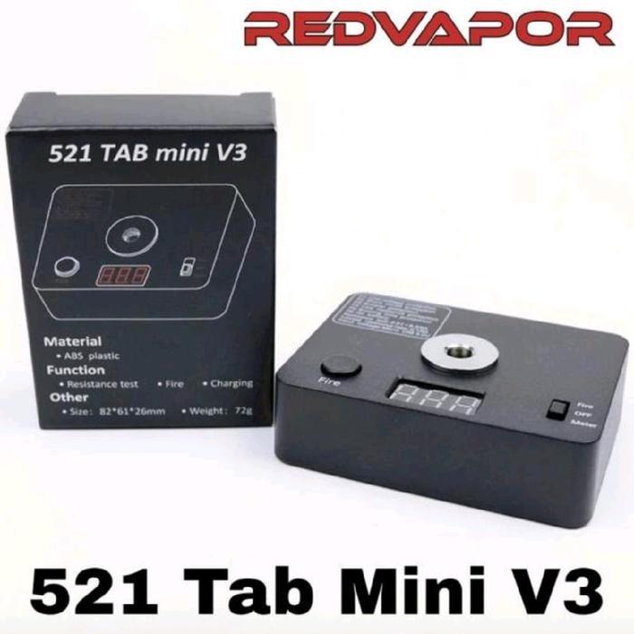 Mini Tab V3 & Ohm Meter Led Digital Pengukur Ohm Kawat Volt Meter Tester Acc 0015