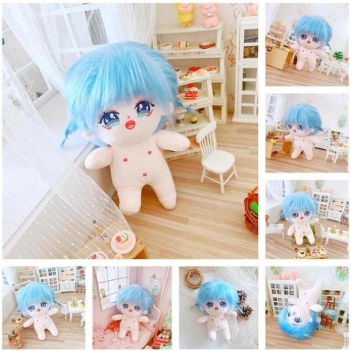 20Cm Cotton Doll/Plush Toy Doll/Crazy And Cute Hair Doll/Non Attribute Naked Doll Set Toys/Christmas