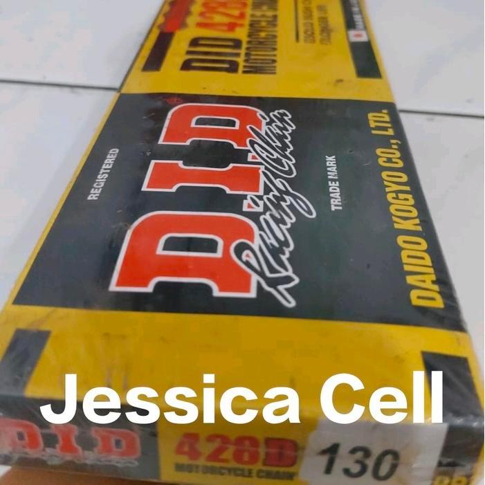 Populer Rantai 428D Gold & Gold 130L Did Terlaris