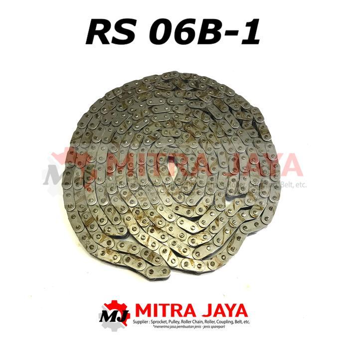 Murah Roller Chain Rs 06B (Rantai Sprocket Single) British 06 B Rante Gir Terlaris