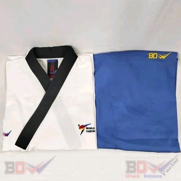 0Dobok Baju Taekwondo Poomsae Poomsae Senior Bow Putra Dan Putri