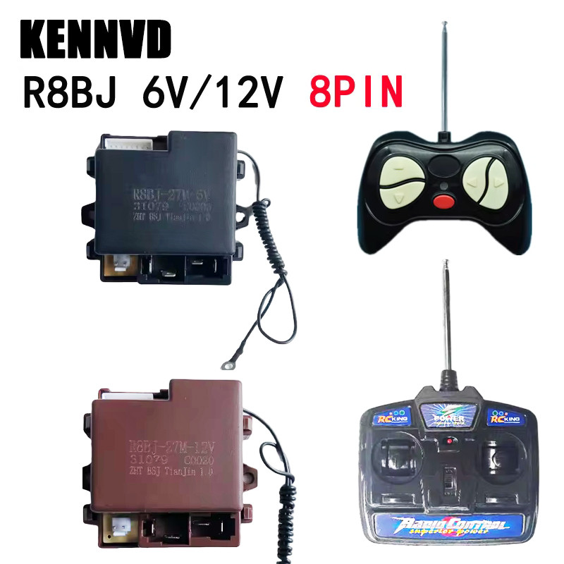 27Mhz Children'S Electric Car Remote Control,R8Bj-27M-12V Kids Ride On Toys Car Rc Receiver