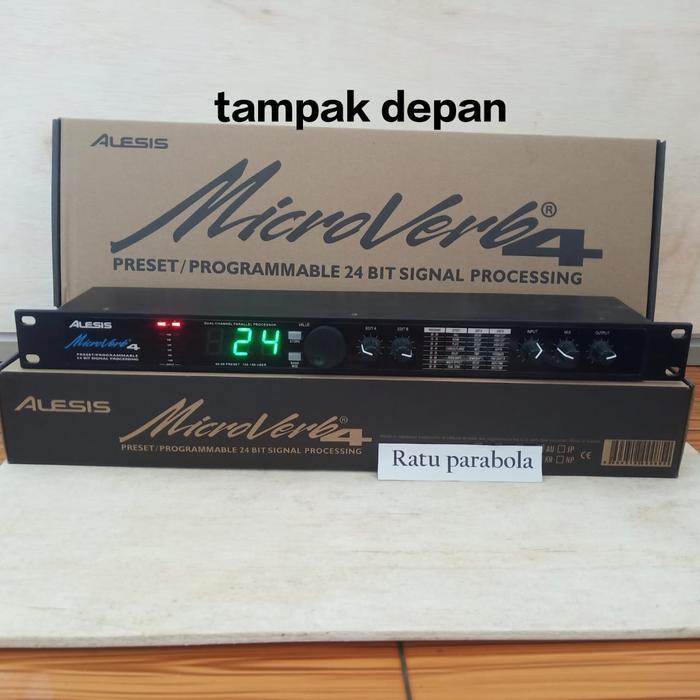 Khusus Instan/Sameday Efek Vokal Soundqueen Mic4-B / Effect Vokal Mic4-H / Alesis Microverb4 / Effec