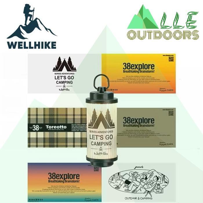 WELLHIKE LED Outdoor Camping Light 38Explorer, Lampu Camping