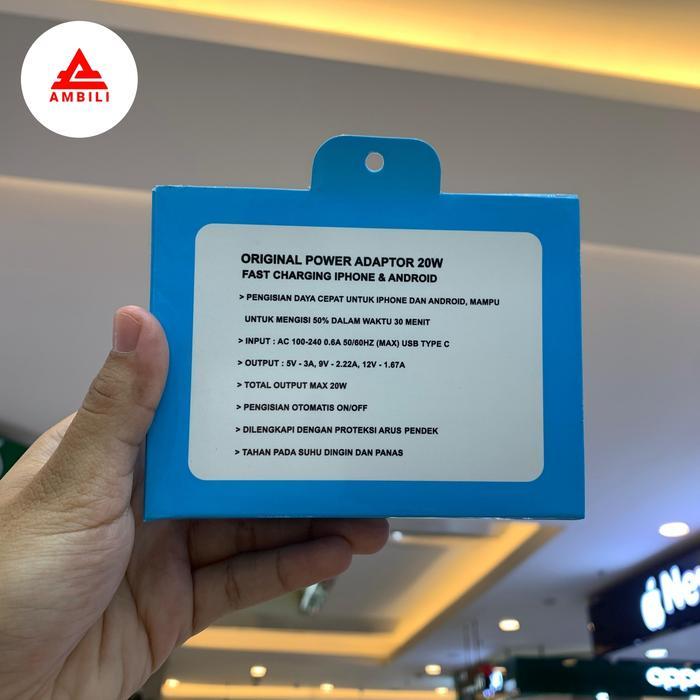 IT PLUG 20W CHARGER IPHONE IPAD FAST CHARGING 20 WATT USB C ORIGINAL ADAPTOR KABEL WHITE CABLE